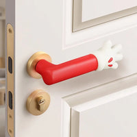 Mickey Hands Anti-Collision Door Handle Cover