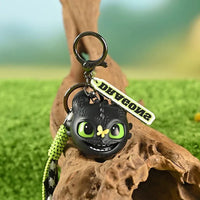 Authentic Toothless Light & Sound Keychain