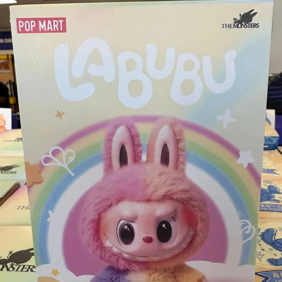 Labubu The Monsters Secret Rainbow Plush Pendant