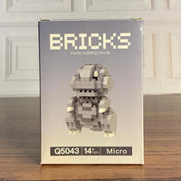 Bricks Godzilla Chibi Kaiju Micro Particles Building Blocks