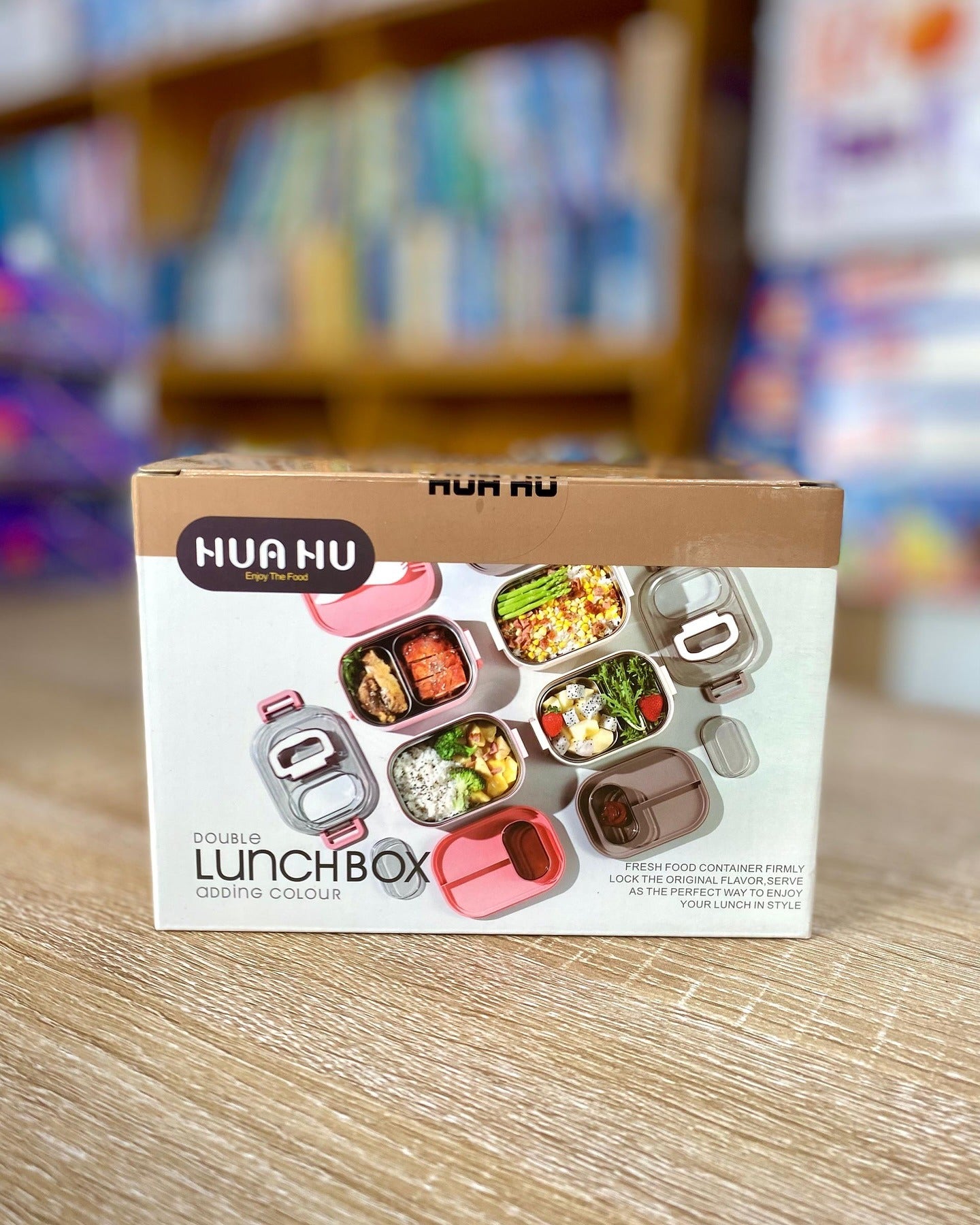 Hua Hu Fresh Lock Steel Lunch Box