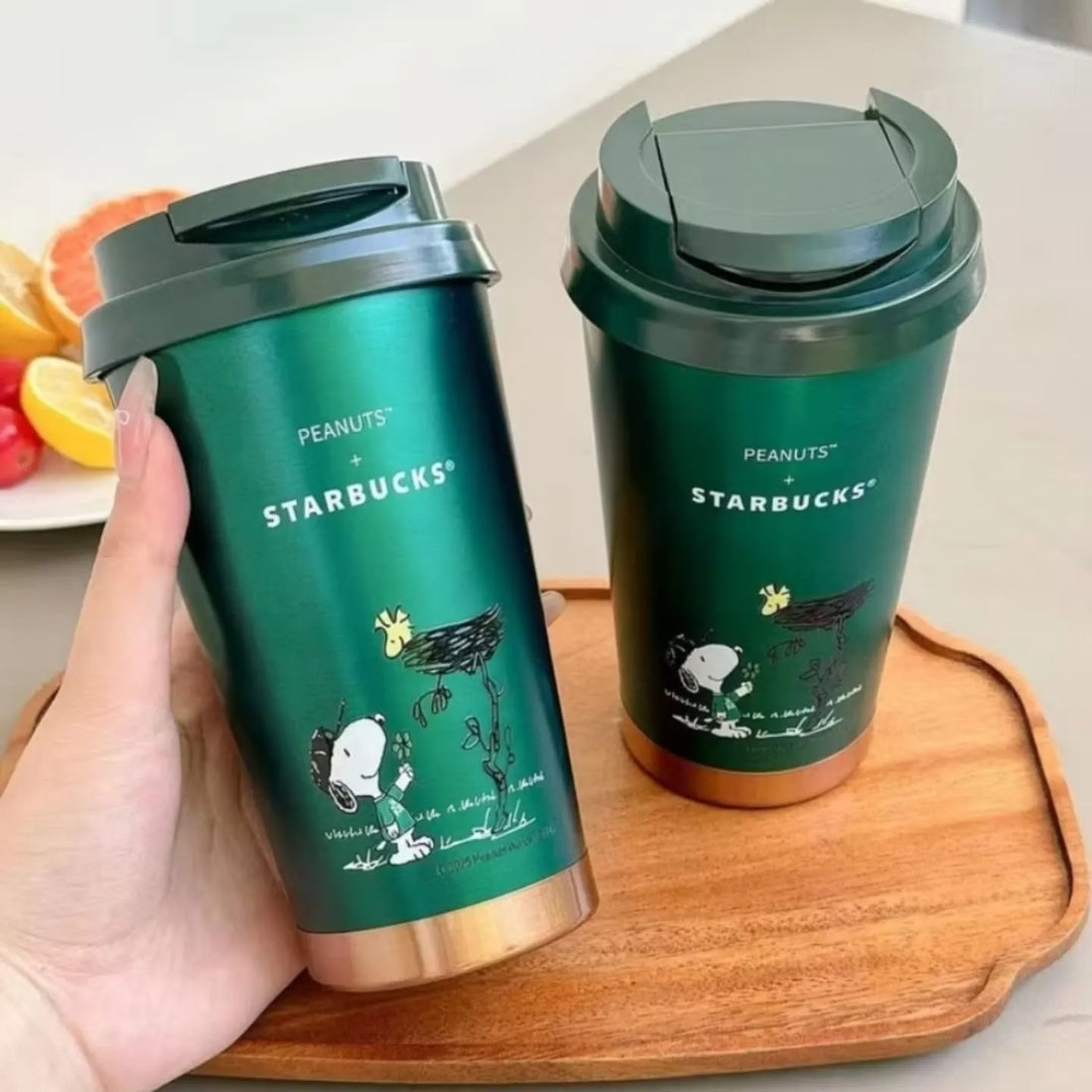 StarBX Peanuts Green Summer Cup (500 ml)