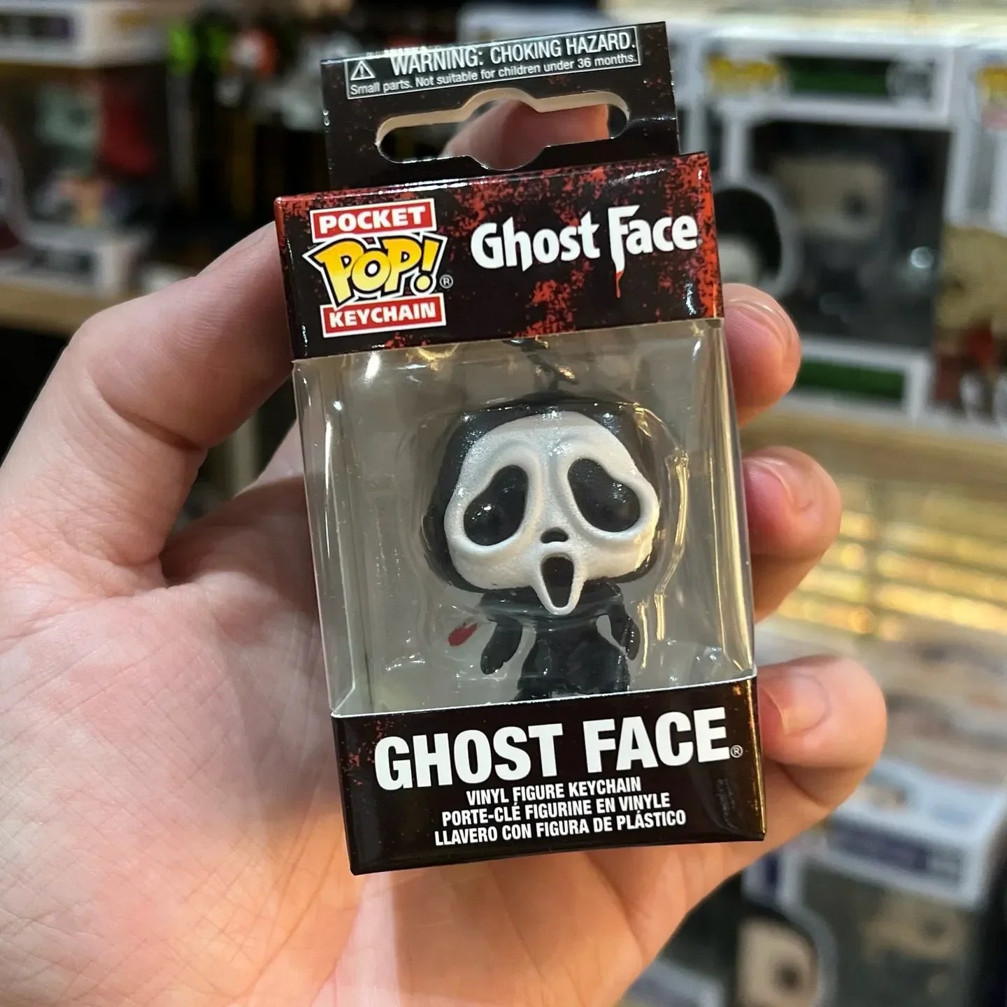 Funko POP Scream Ghost Face Keychain