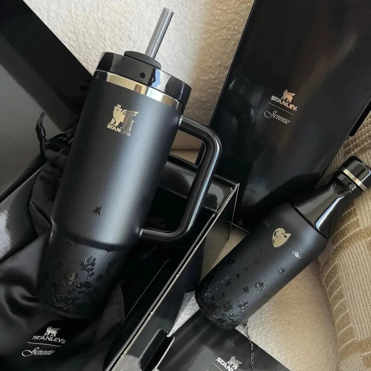 Stanley x Jennie Midnight Ruby Luxe Drinkware