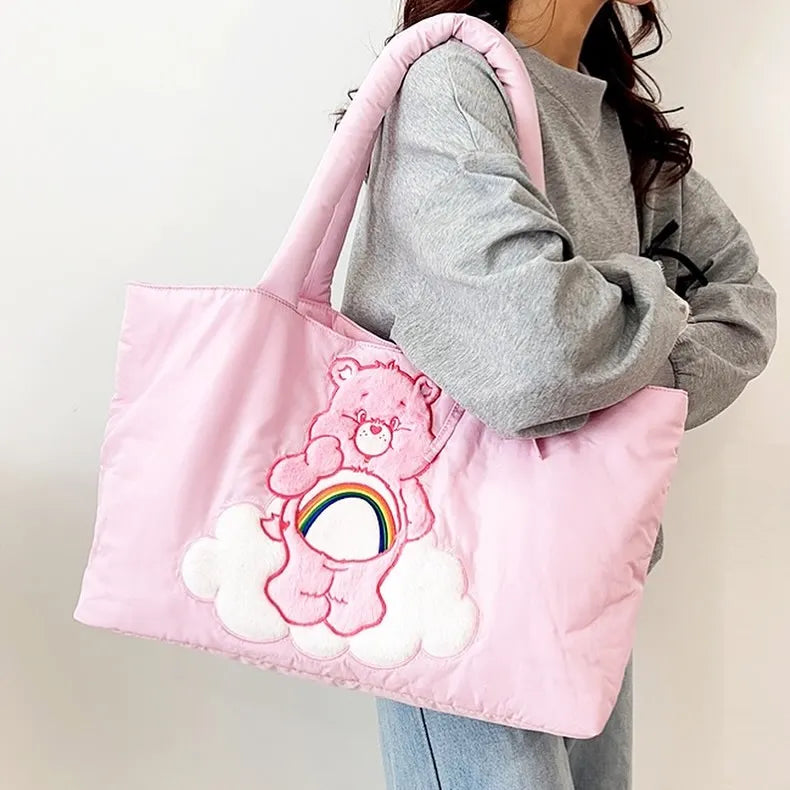 Care Bears Cloud Walk Puff Tote Bag