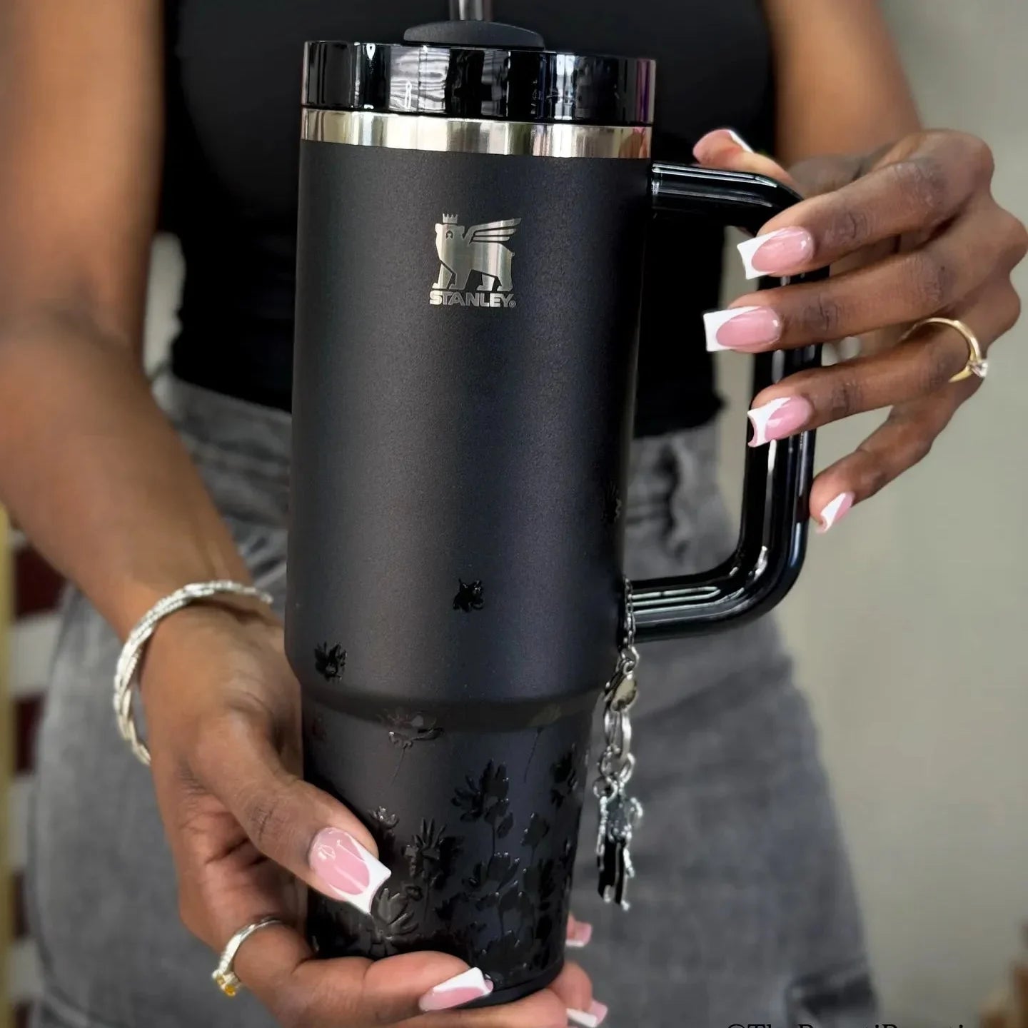 Stanley x Jennie Midnight Ruby Luxe Drinkware