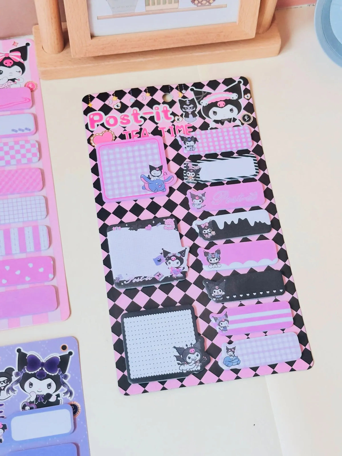 Kuromi Tea Time Multi-Tab Sticky Notes