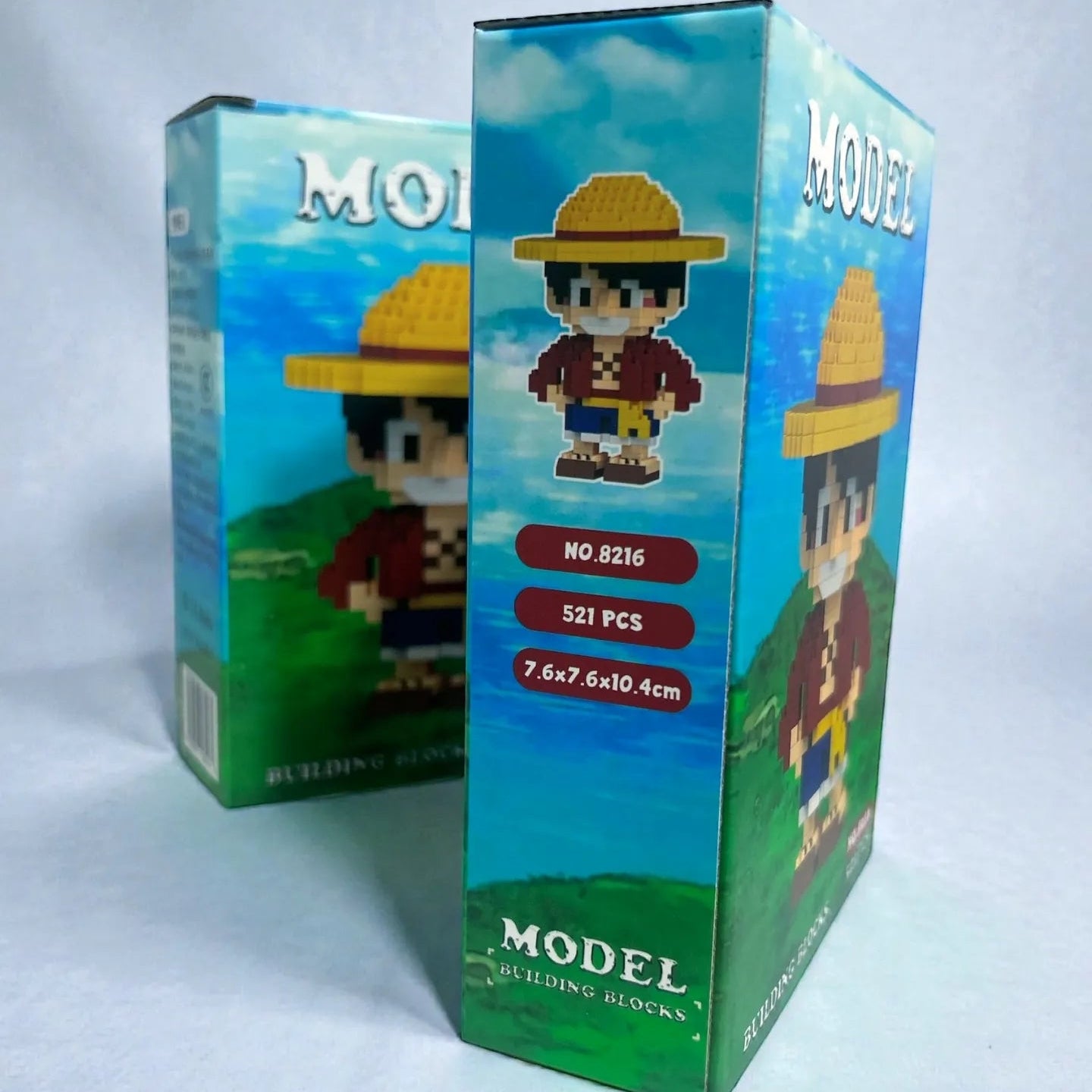 Straw Hat Monkey D. Luffy Micro Blocks Set (521 Pcs)