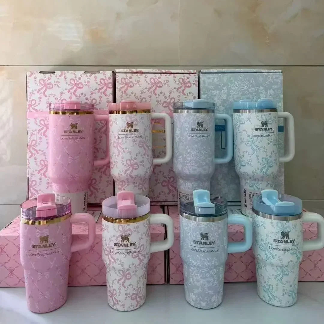 Stanley x LoveShackFancy Flowstate Quencher