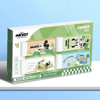 Iconic Anime & DZNY Collector Erasers (Pack of 4)
