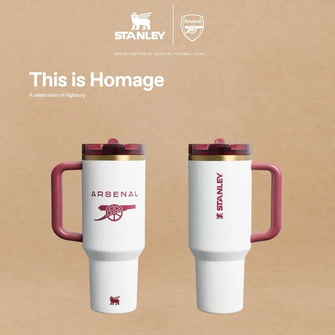Arsenal FC x Stanley Highbury Homage ProTour Flip Straw Tumbler (40 oz)