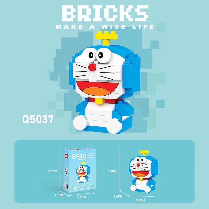 Bricks Doraemon Micro Building Blocks