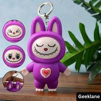 Labubu Monochrome Mood Swings Keychain