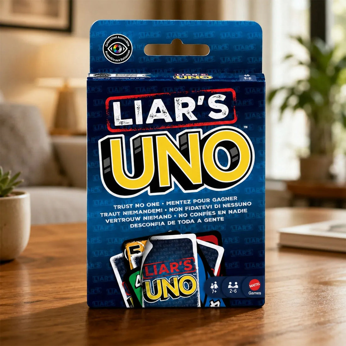 Liar's UNO Trust No One Deception Card Game