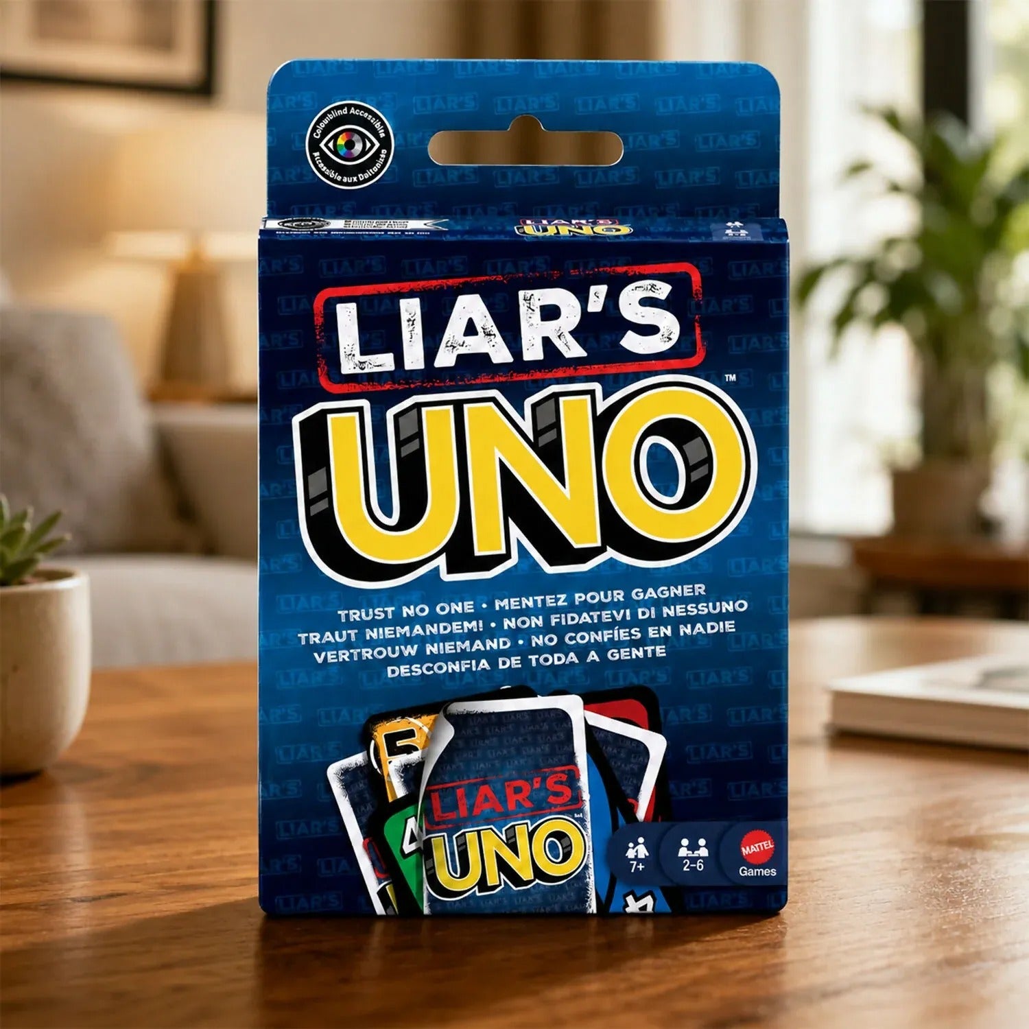Liar's UNO Trust No One Deception Card Game