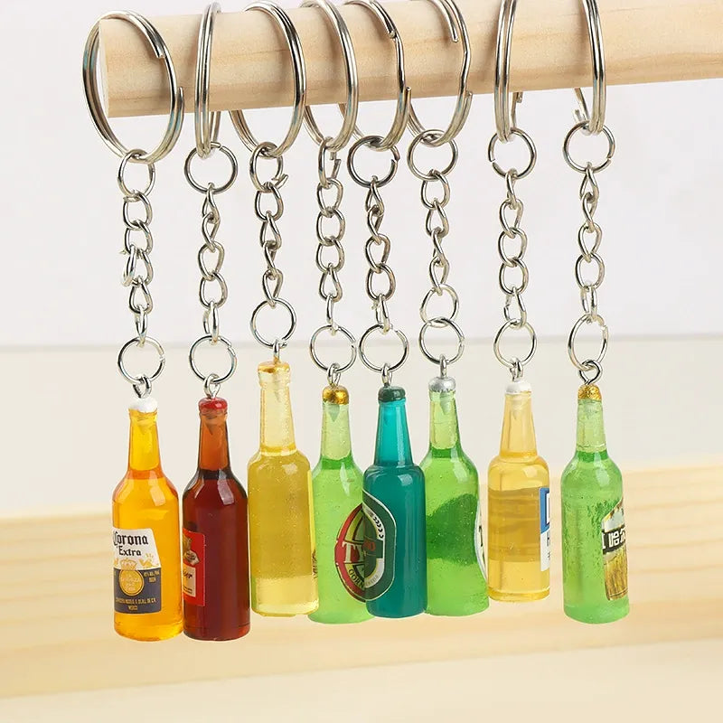 Brew Buddy Beer Bottle Keychain