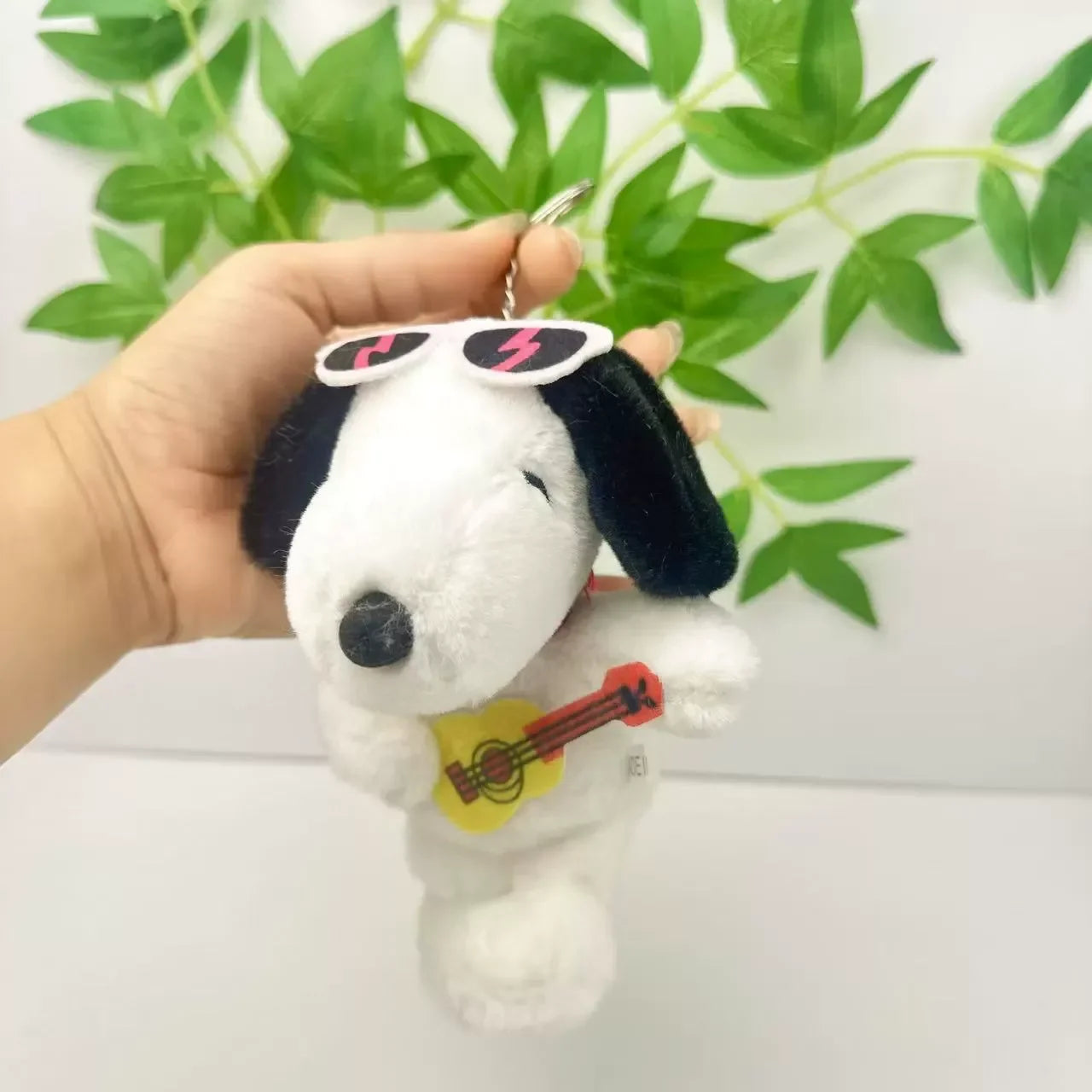 Peanuts Persona Snoopy Plush Keychain