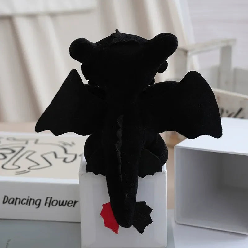 Fury Unleashed Dragon Plush Keychain