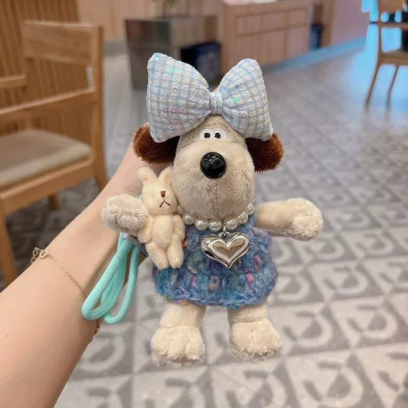 Gromit Groomed Bunny Plush Keychain