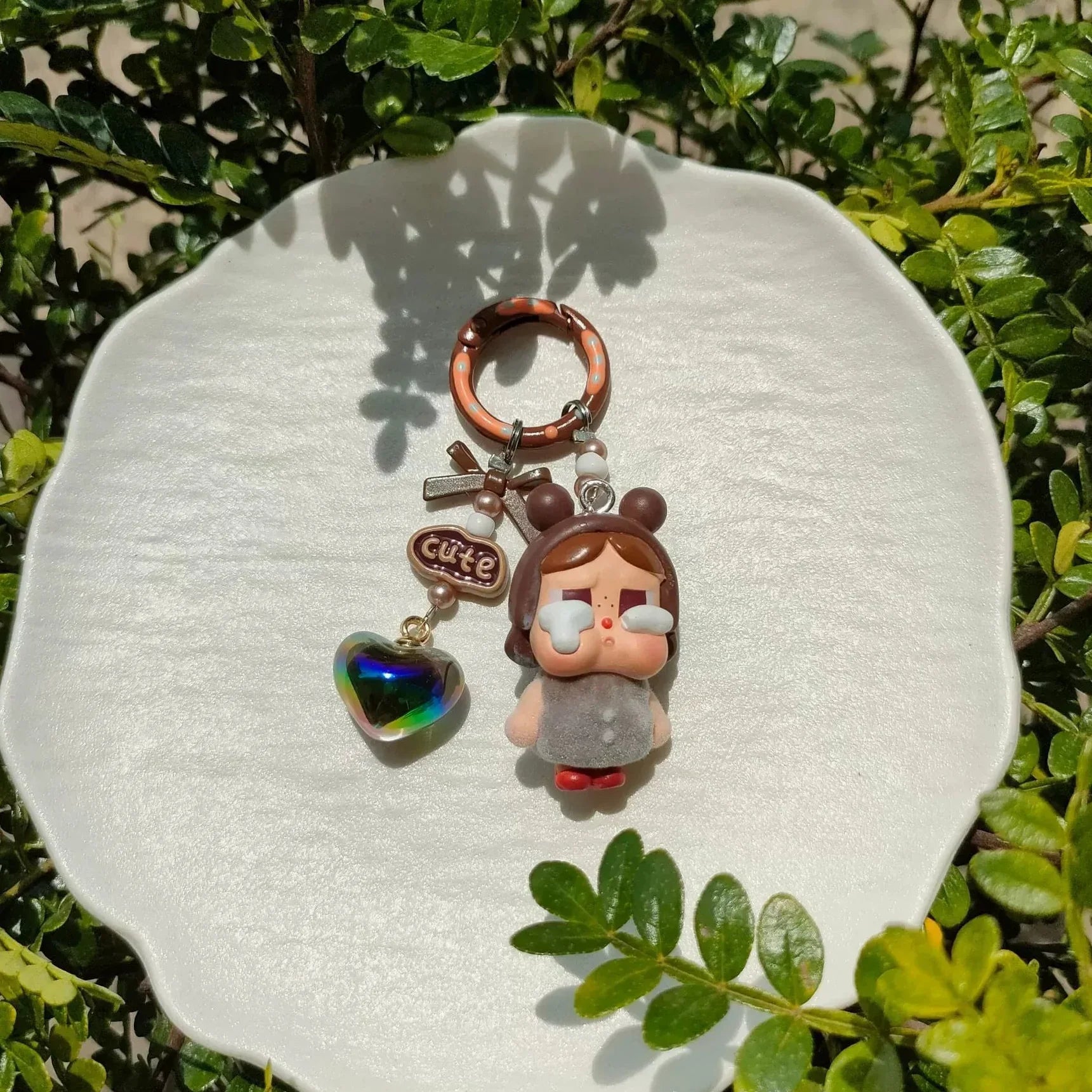 Crybaby Cuties Resin Charm Keychain