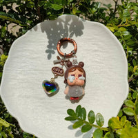 Crybaby Cuties Resin Charm Keychain