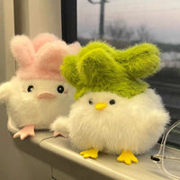 Hubei Souvenir Interactive Garlic Bird Keychain