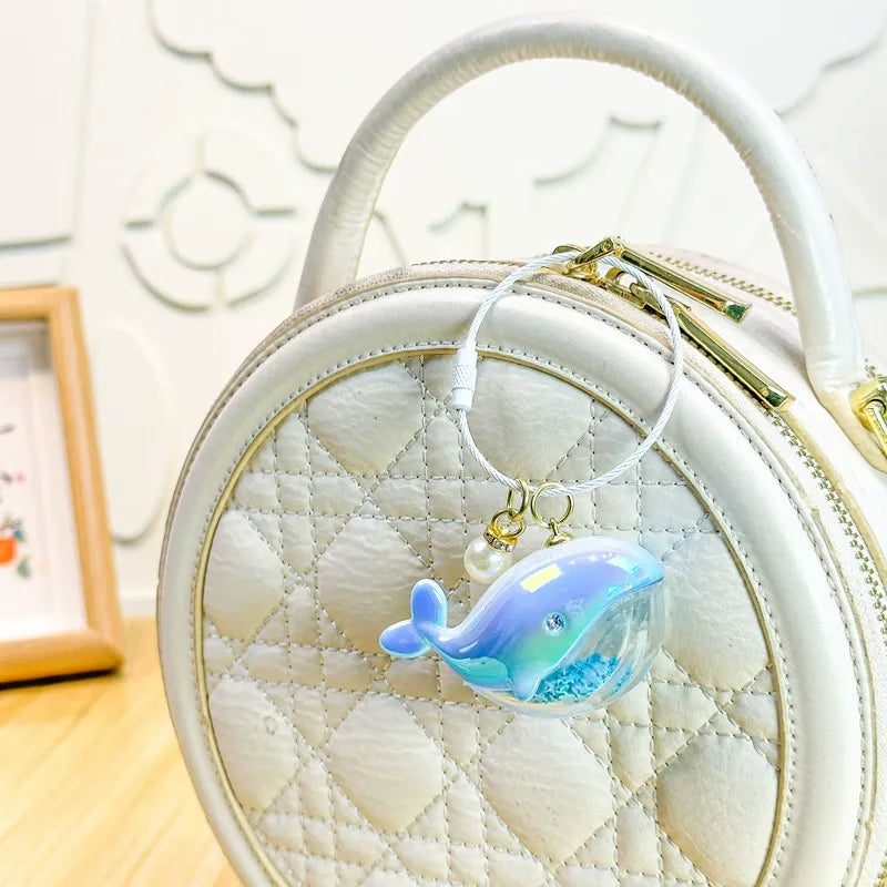 WIFTY Ocean Whisperer Whale Keychain