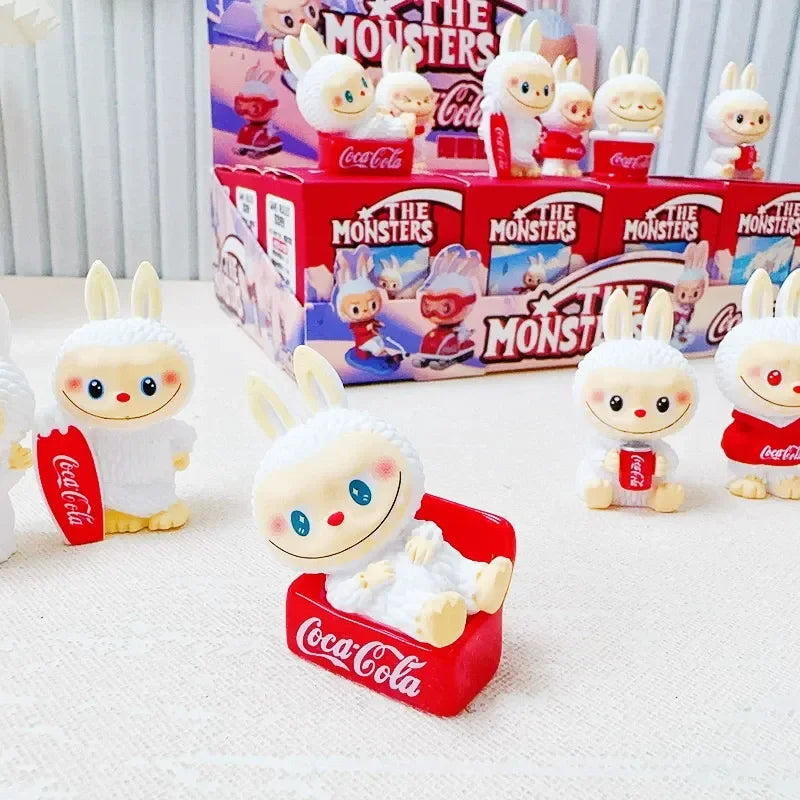 Labubu Mini Coca Cola Figurines Blind Box