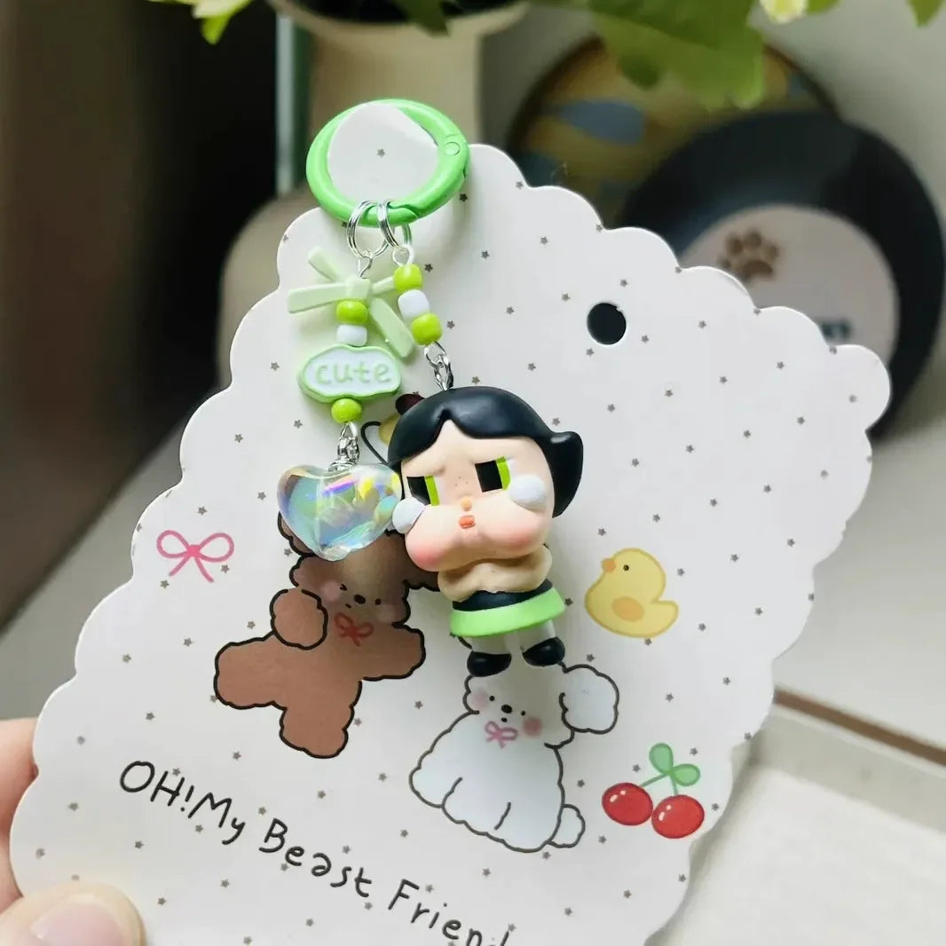 Crybaby Cuties Resin Charm Keychain