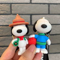 Snoopy Peanut Pals 3D Keychain
