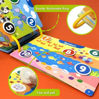 Learning & Fun 6-in-1 Interactive Montessori Busy Book