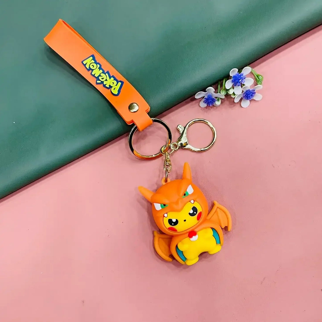 Pikachu Cosplay Pokimoen Keychain