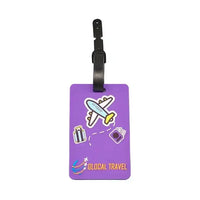 Trendy Travel Themed Luggage Tags