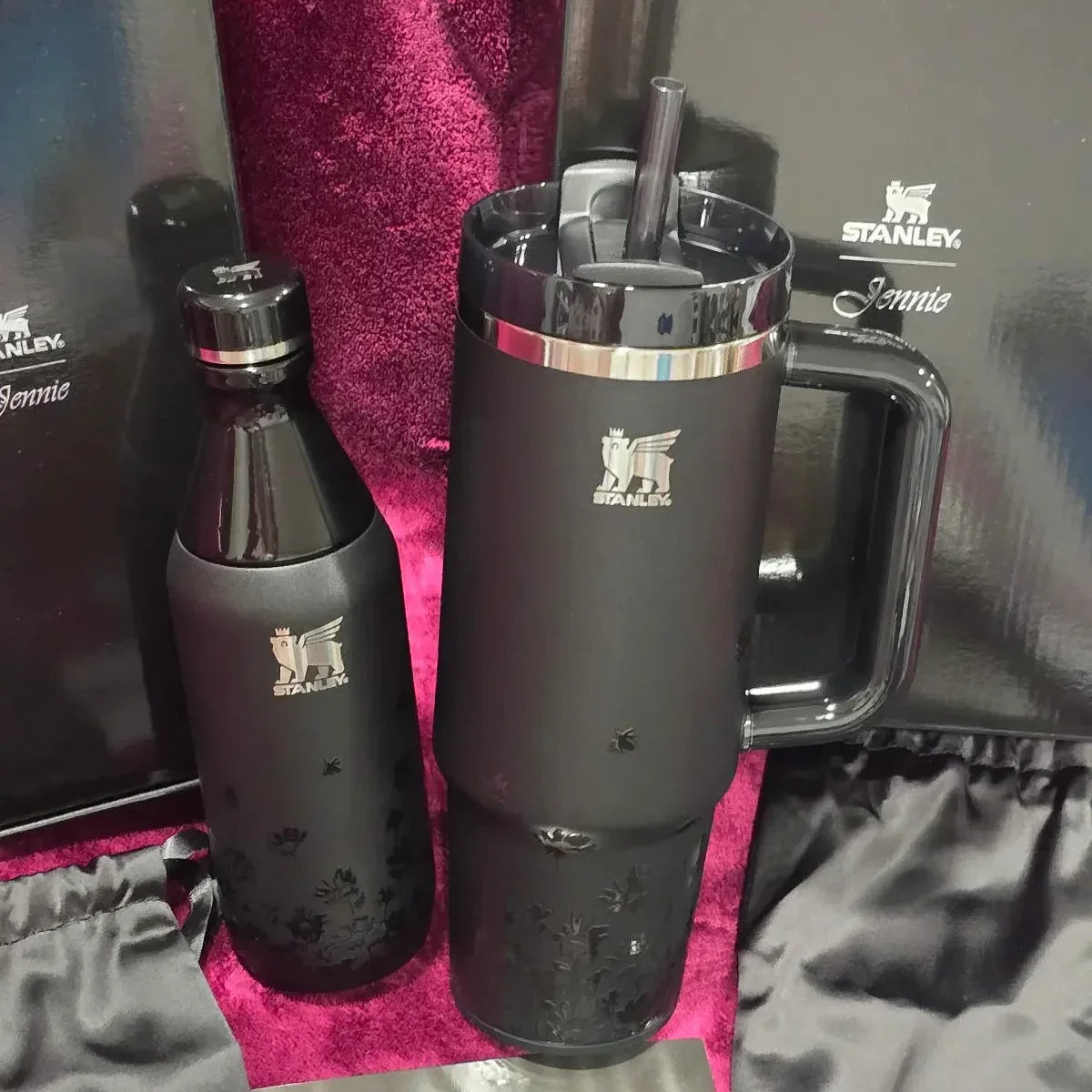 Stanley x Jennie Midnight Ruby Luxe Drinkware