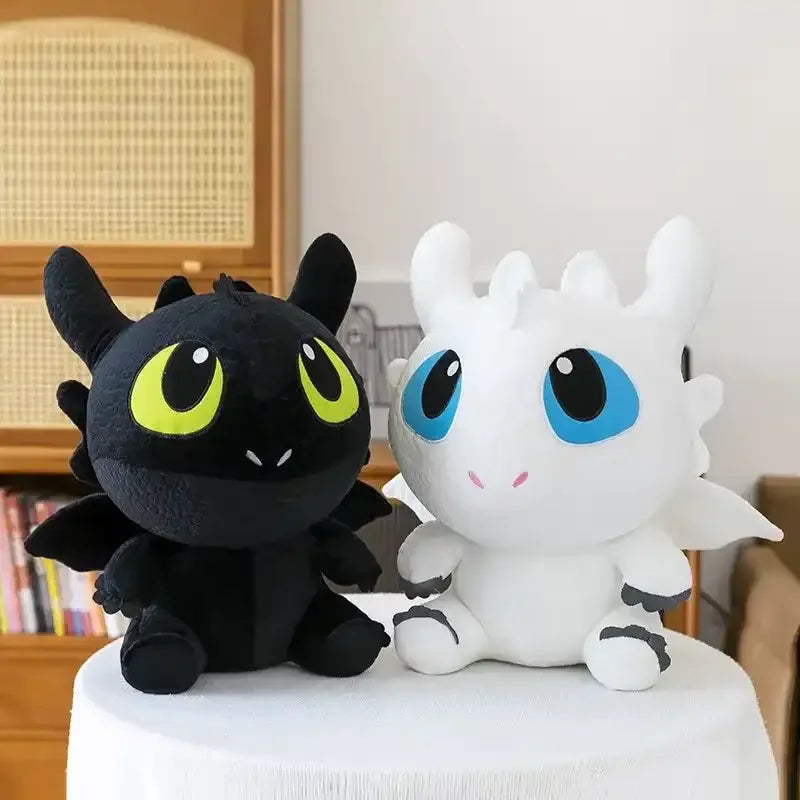 Night & Light Fury Chibi Style Plush (30 cm)