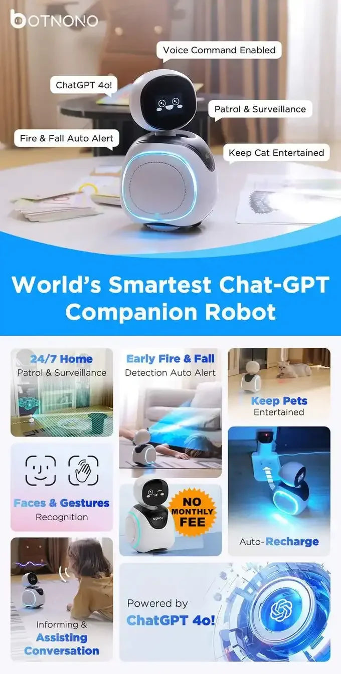 Botnono AI Smart Home Robot