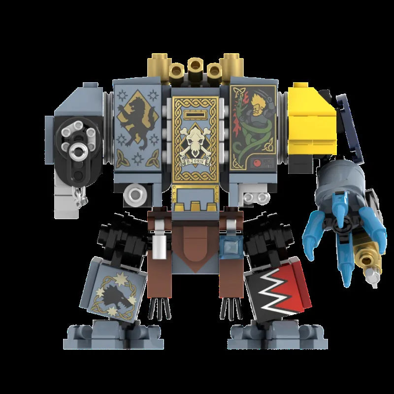 Warhammer 40K A0032 Bjorn the Fell-Handed Blocks (338 Pcs)