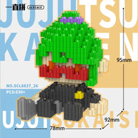 Jujutsu Kaisen Cursed Domain 3D Chibi Micro Blocks