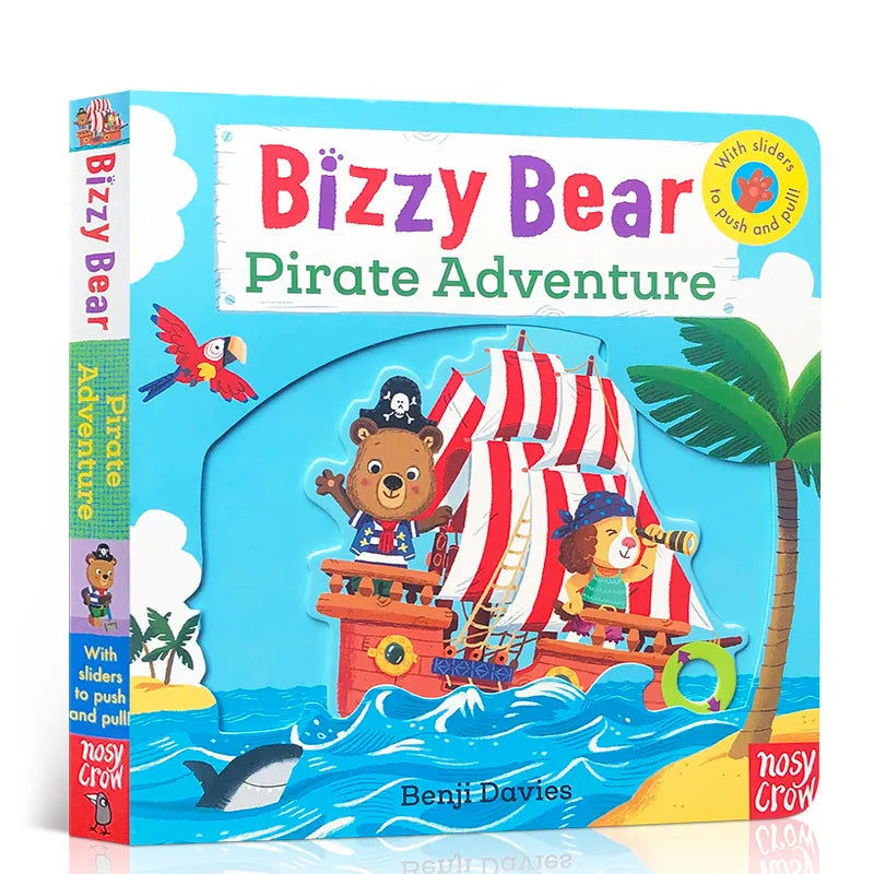 Bizzy Bear Interactive Push-Pull Board Book Collection