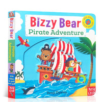 Bizzy Bear Interactive Push-Pull Board Book Collection