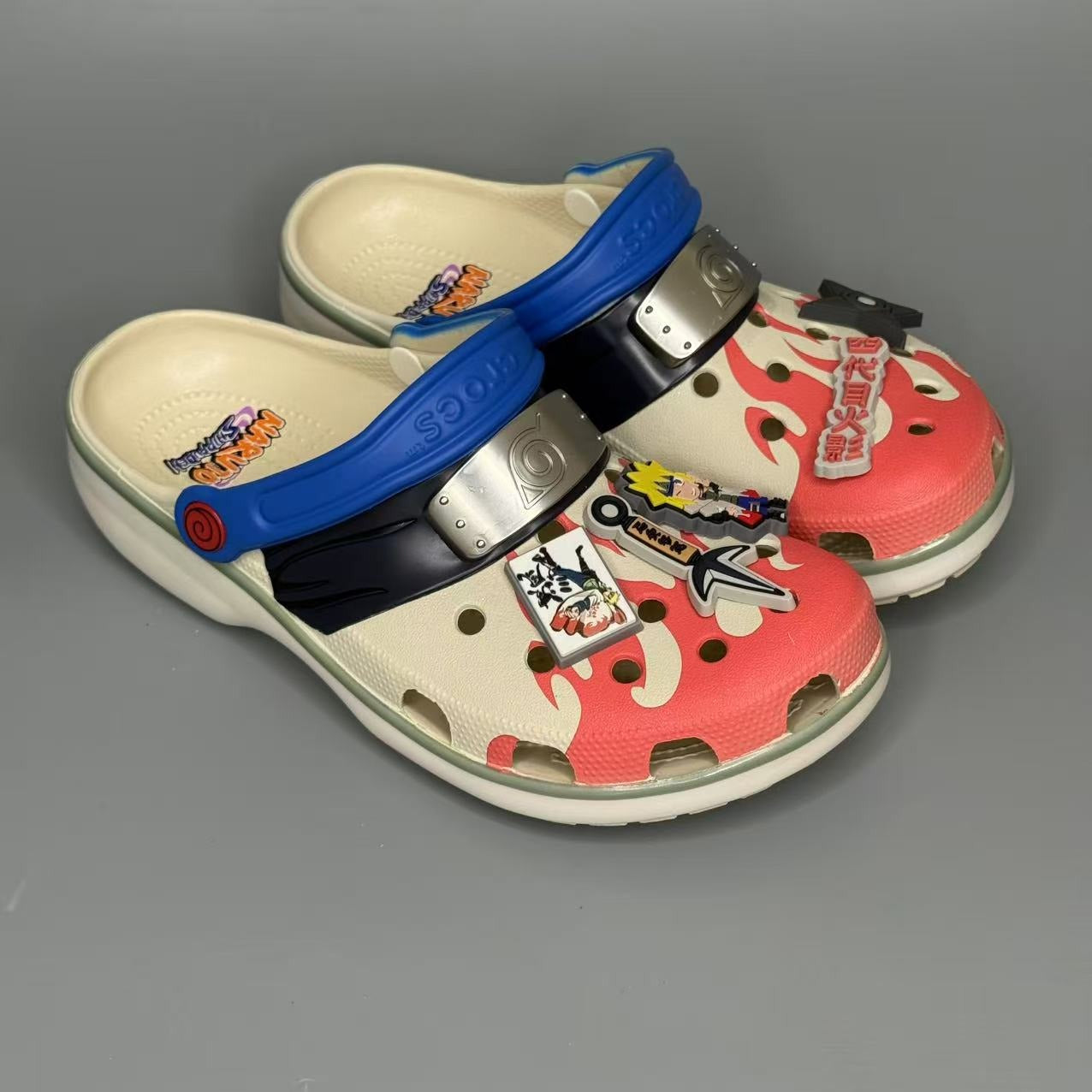Naruto Fourth Generation Anime Clogs