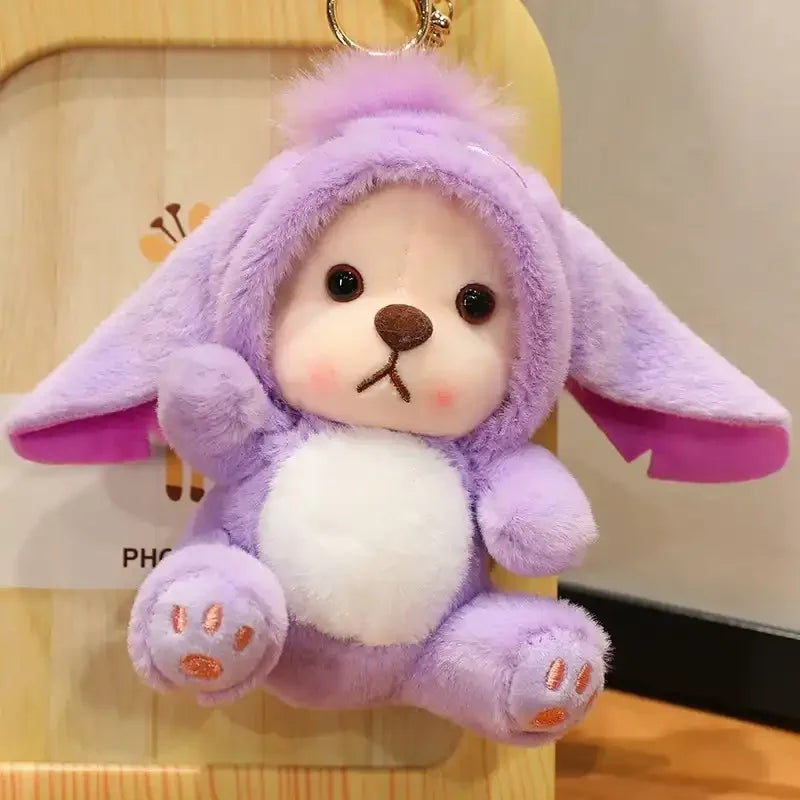 Lina Bear Cosplay Plush Keychain