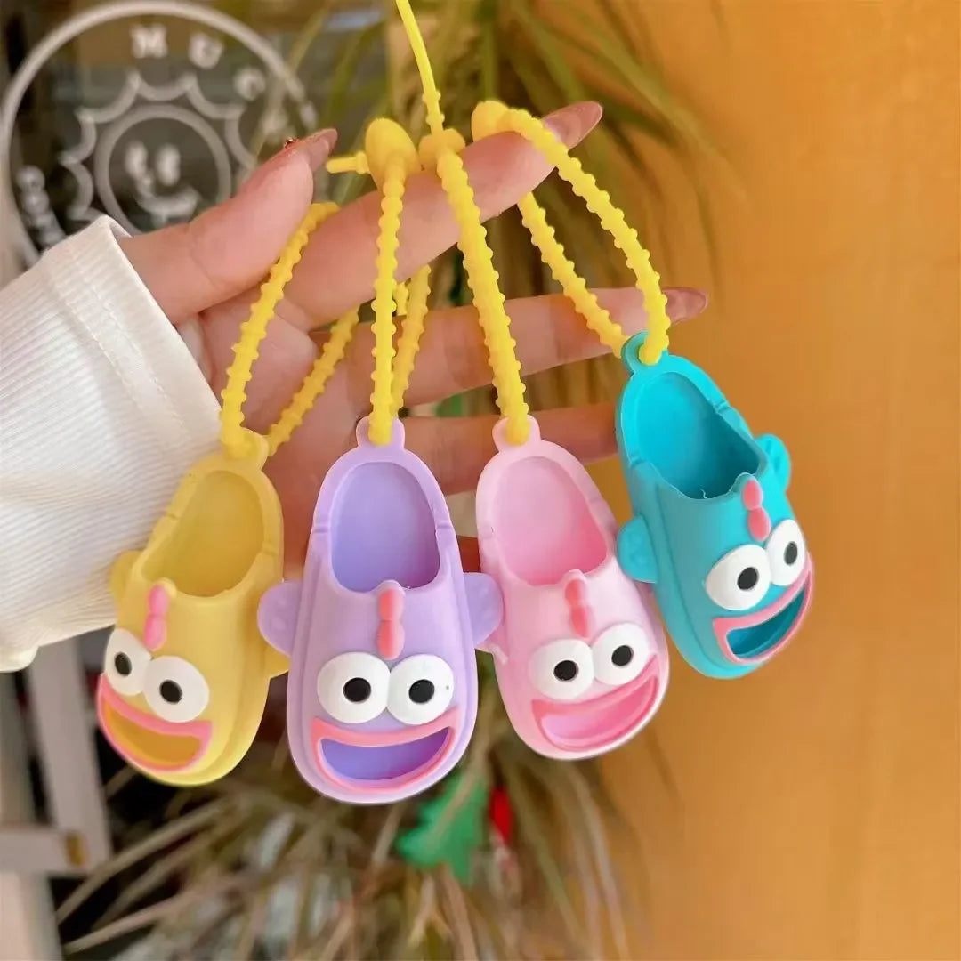 Hangyodon Beach Flip Flops Keychain