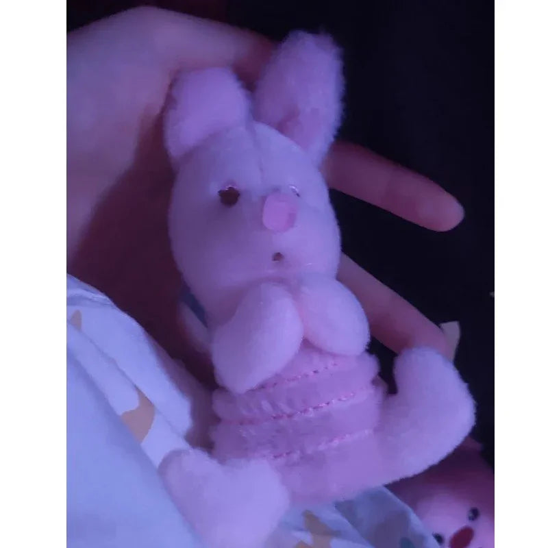 Sleepy Piglet Plush Keychain