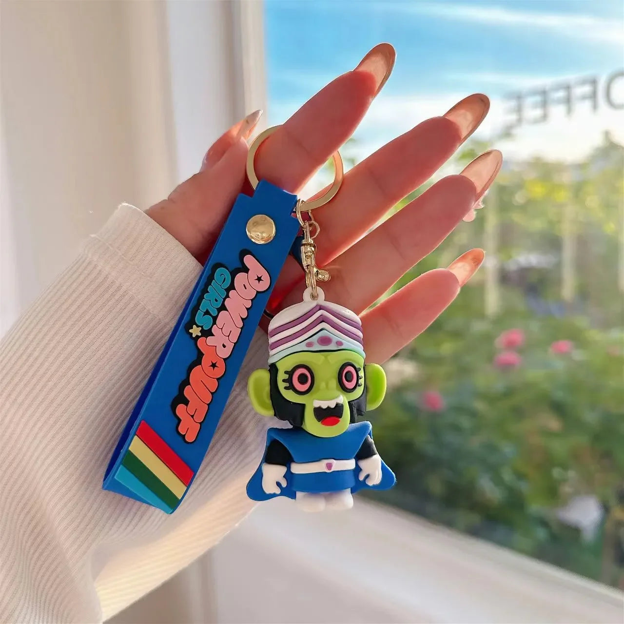 Powerful Girls Little Heroes 3D Keychain