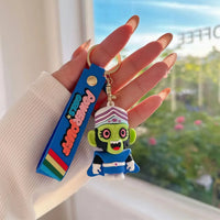 Powerful Girls Little Heroes 3D Keychain