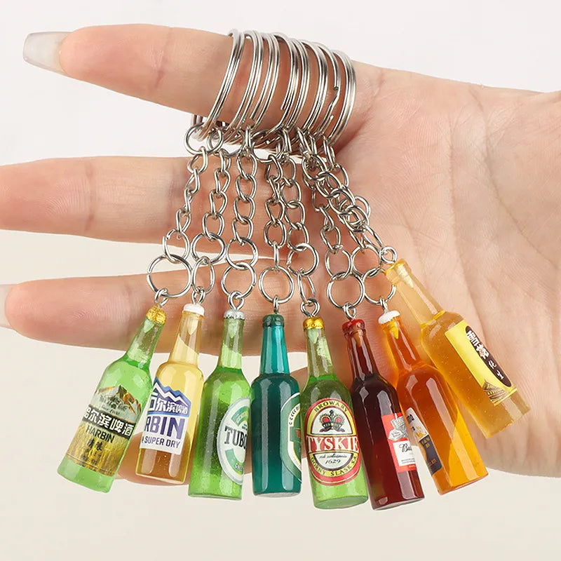 Brew Buddy Beer Bottle Keychain