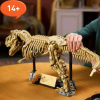 Jurassic Era T-Rex Fossil Building Blocks (3145 Pcs)
