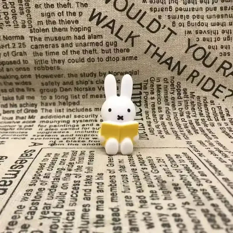 Miffy Bookish Charm 3D Keychain