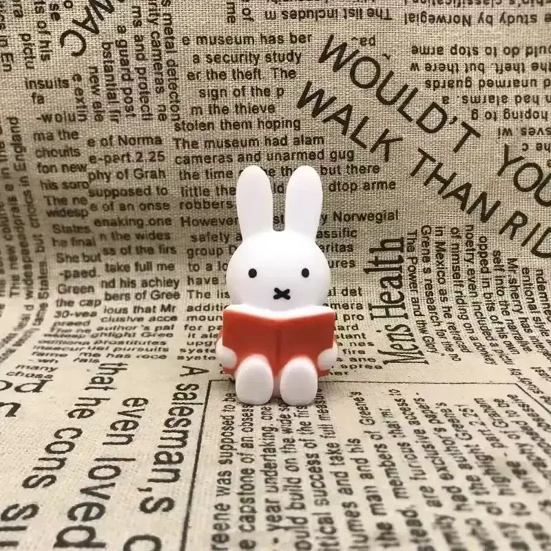Miffy Bookish Charm 3D Keychain